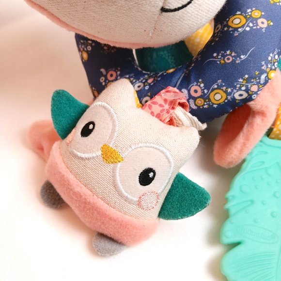 Infantino Go GaGa Spiral Car Seat Activity Toy pink Fox Car Seat - Picture 2 of 8